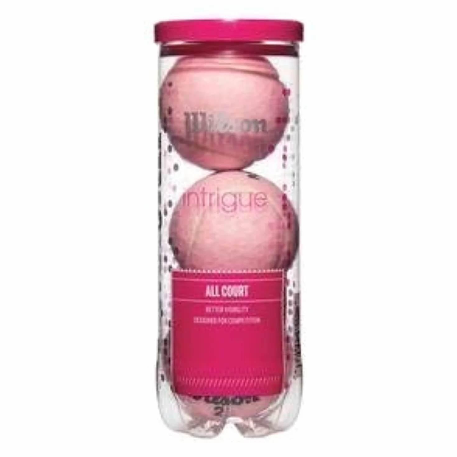 Wilson Sporting Goods Balles de Tennis Intrigue