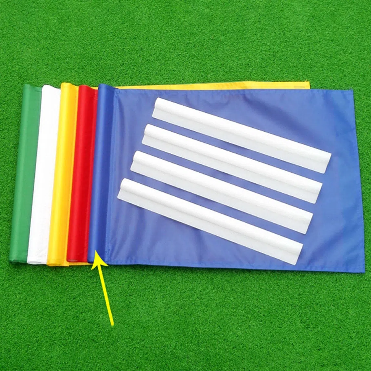 Tubes pour Drapeaux de Golf, Accessoires de Montage, Support de Drapeau de 35,5 Cm pour Golf