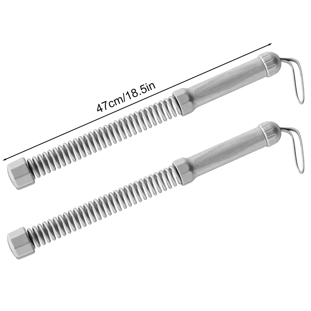 Corde De Fitness, 2 Pièces Courte Corde Ondulatoire, Sangle Compacte Antidérapante Absorbant Les Chocs sans Enchevêtrement pour Perte De Poids Sportifs Voyage