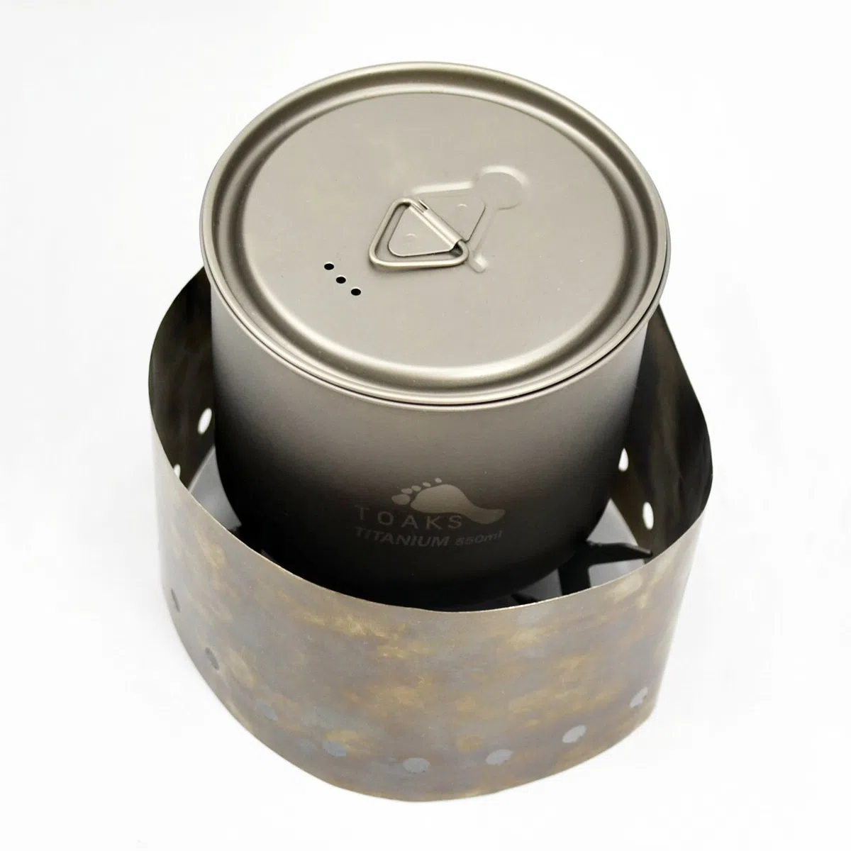 TOAKS WSC-01 Titanium Camping Stove Windshield Furnace Accessories