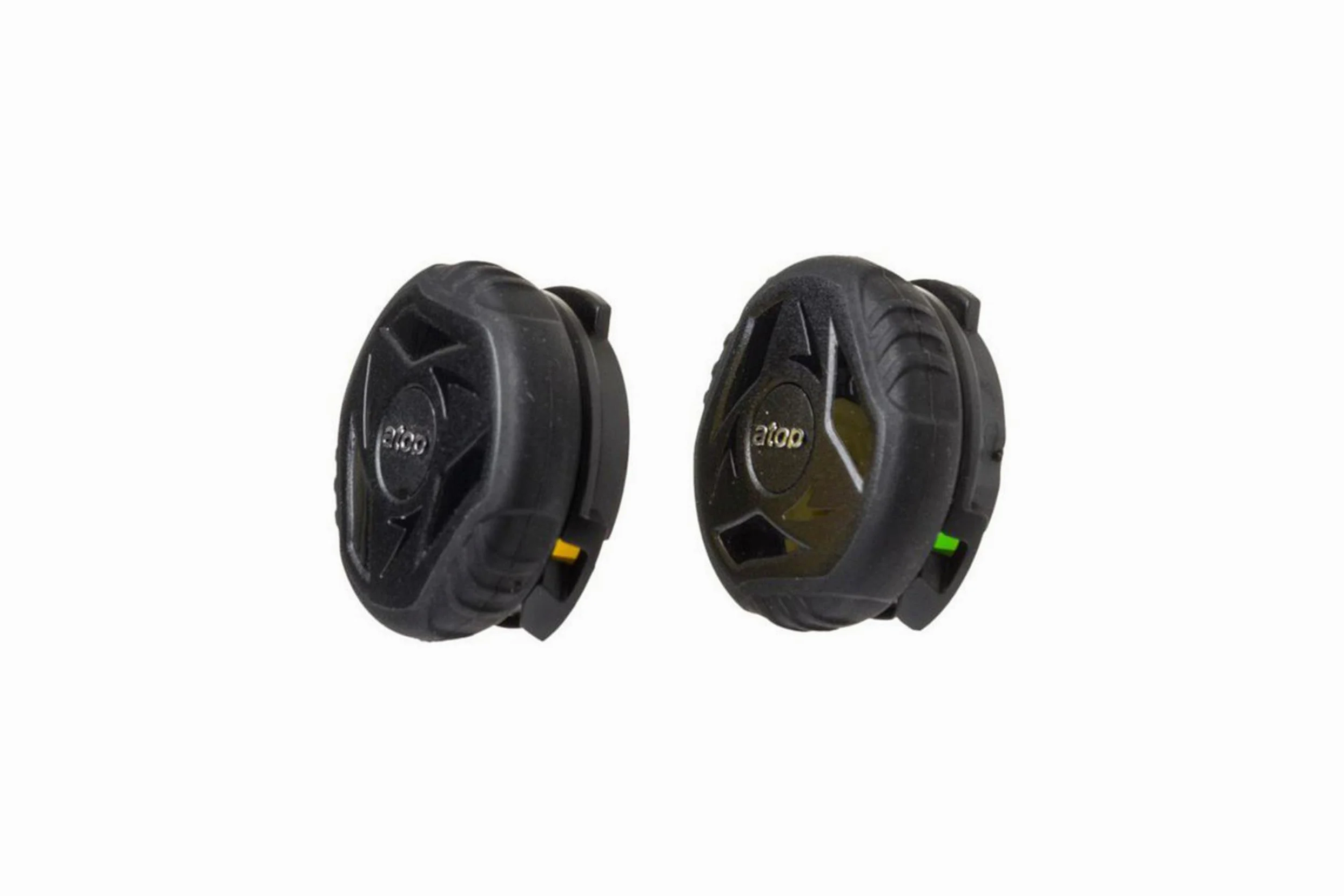 Massi Kit de Rechange 2 Fermetures DIAL ATOP Accessoires vélo, Adultes, Unisexe, Noir (Noir), Taille Unique