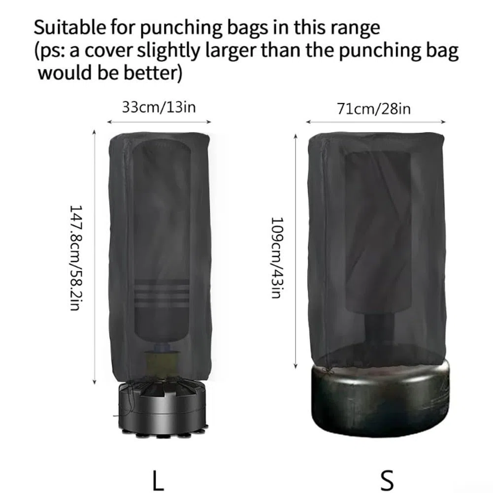 Housse de sac de boxe étanche pour sac de frappe sur pied - Housse de protection pour intérieur et extérieur