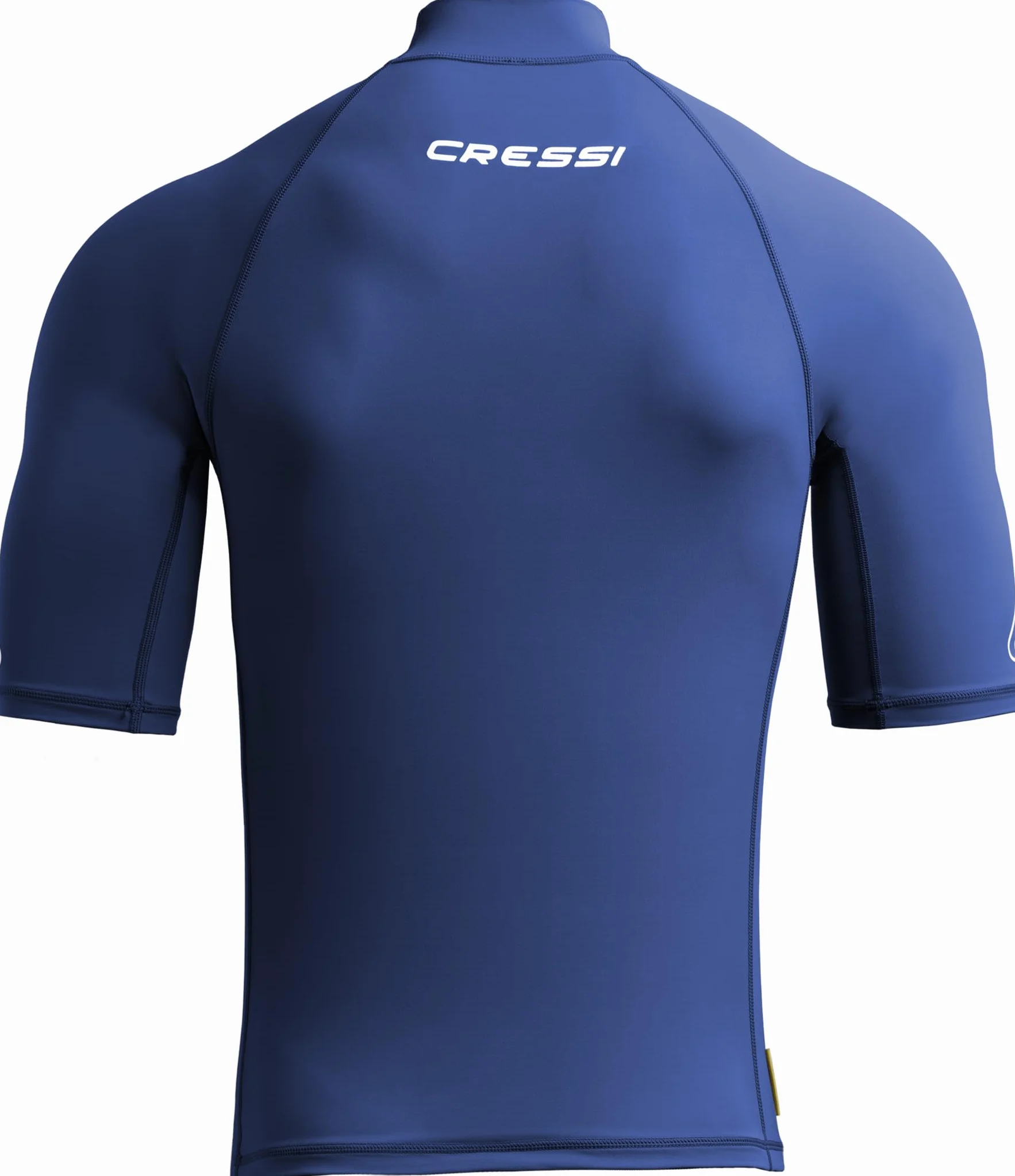 Cressi Depuis 1946 - Sentinel Man - Rash Guard Manches Courtes Protection Solaire UPF 50+ Séchage Rapide Natation Surf Plongée Pêche Plage Piscine et Sports Nautiques - Homme