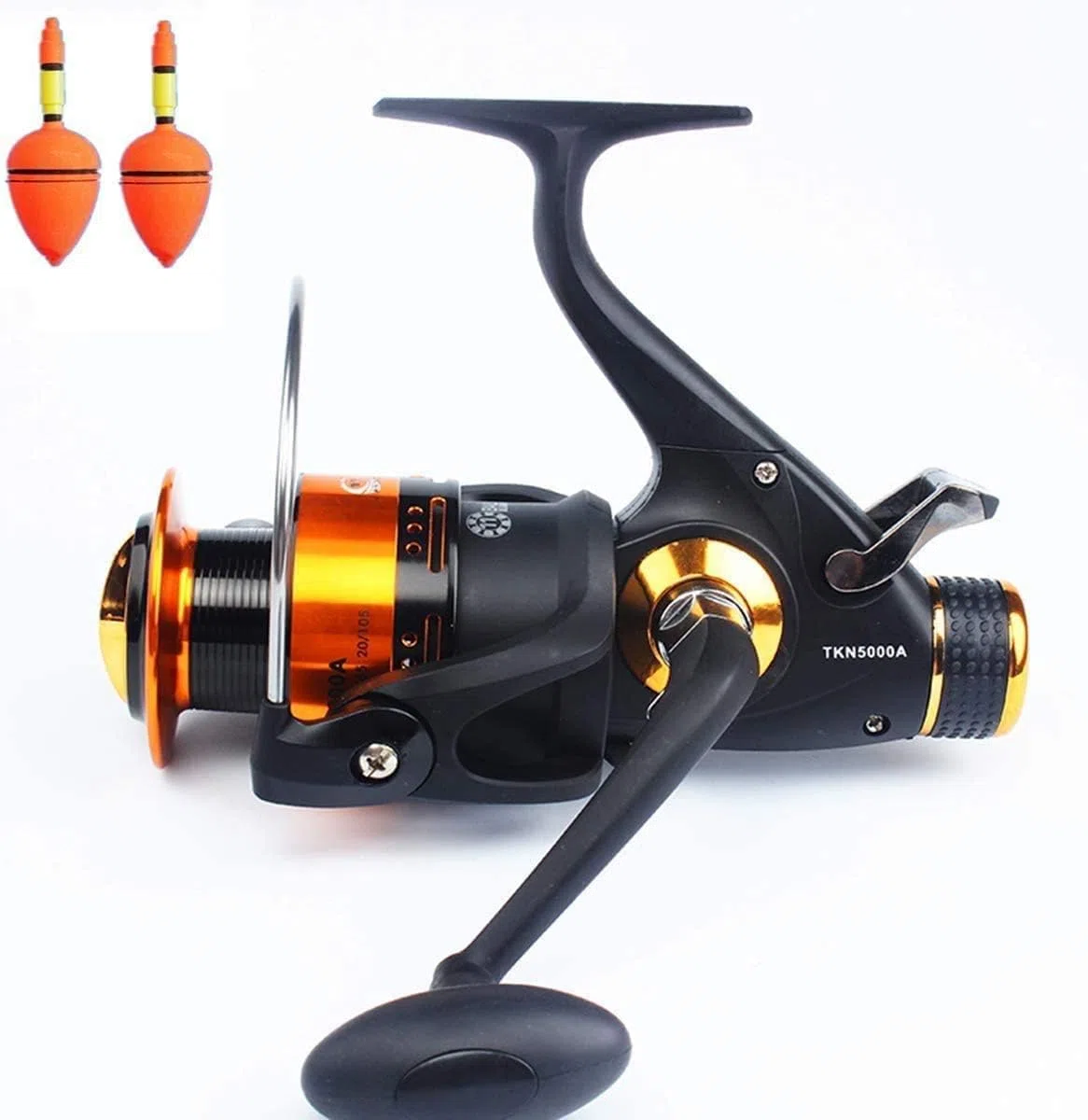 11BB Système de freinage Avant et arrière Système d'embrayage unidirectionnel Taille 1000-7000 Bobine de pêche entièrement en métal P66 Moulinet de pêche Carpe
