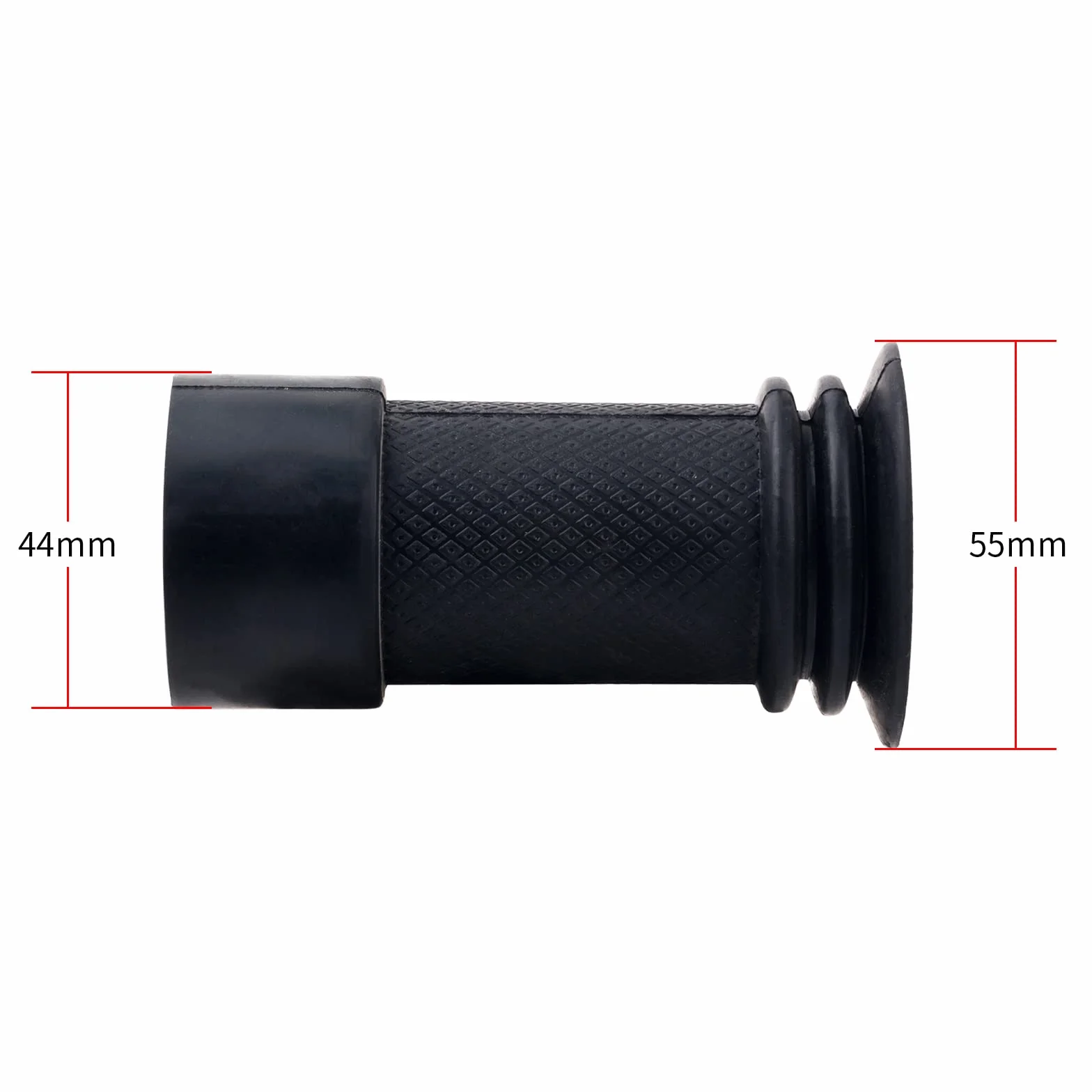 télescope oculaire Espion Airsoft Couvre il en Caoutchouc Prolongateur de recul 40-43.5mm Flexible d'illeton Visière Antichoc Lunette de visée pour la Chasse