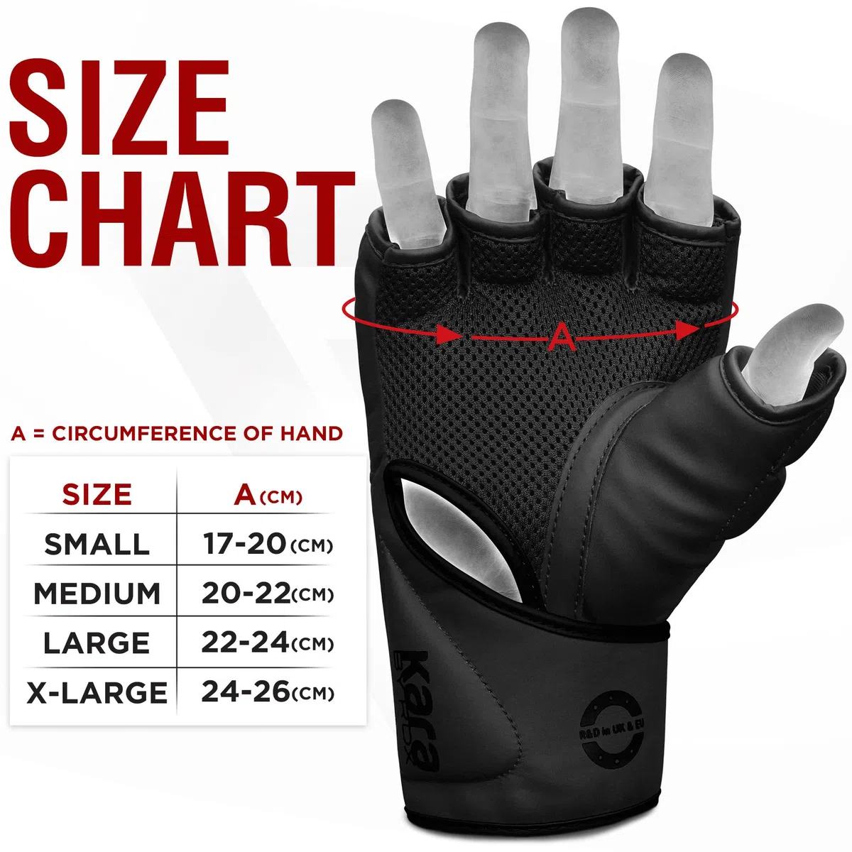 RDX MMA Gants d'entraînement, Maya Hide Cuir, Kara Boxe Mitaines pour Grappling Sparring, Ventilé Paume, Protection Poignet Main, Kickboxing Muay Thaï Arts Martiaux Cage Combat Gloves, Homme Femme