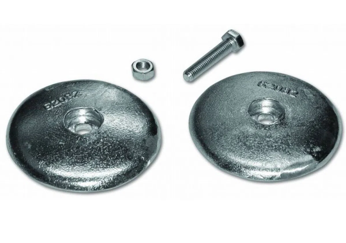 Osculati Zinc Assiettes Anode Ø70 mm 450 g